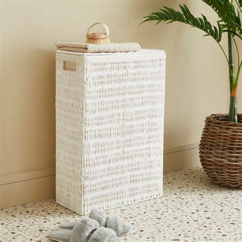 white laundry basket reviews